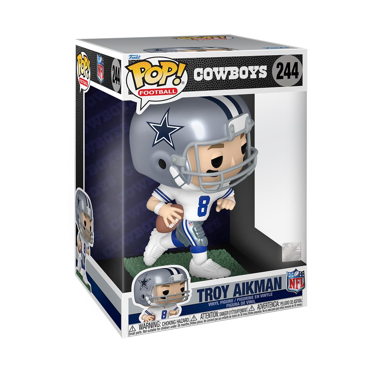 Amazon.com: Funko POP! NFL Legends: Cowboys - Troy Aikman 10